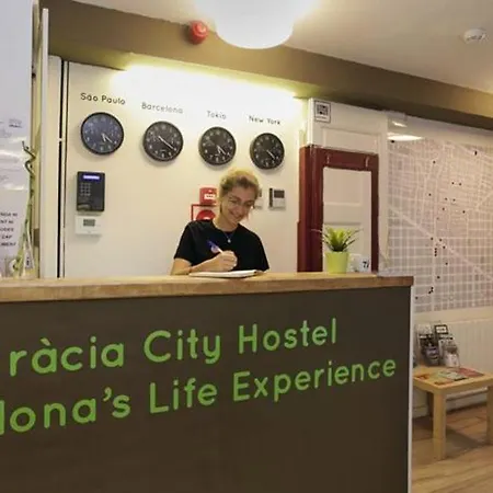 Gracia Auberge de jeunesse Barcelone